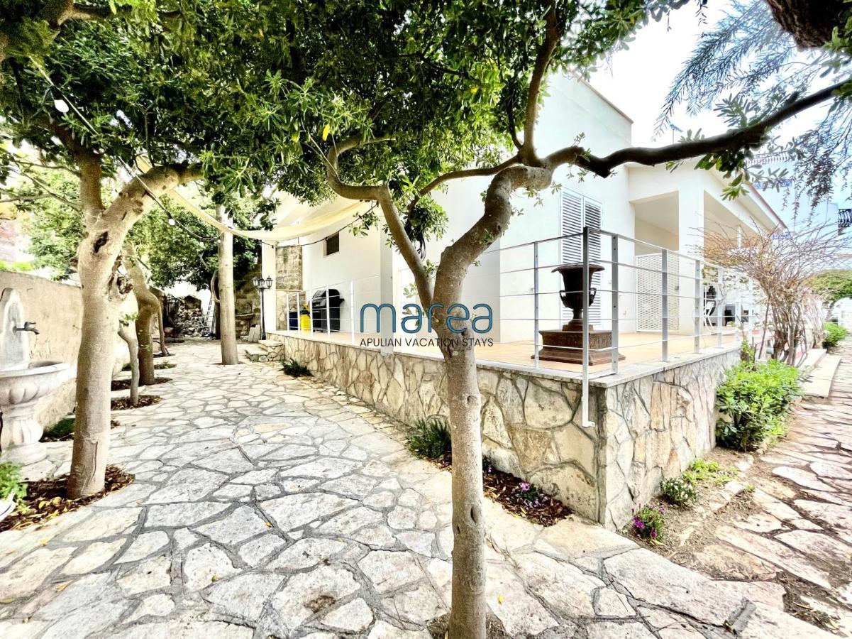 Villa Nauna, Fronte Mare Con Giardino E Terrazzo - Marea Collection Nardo Exterior photo